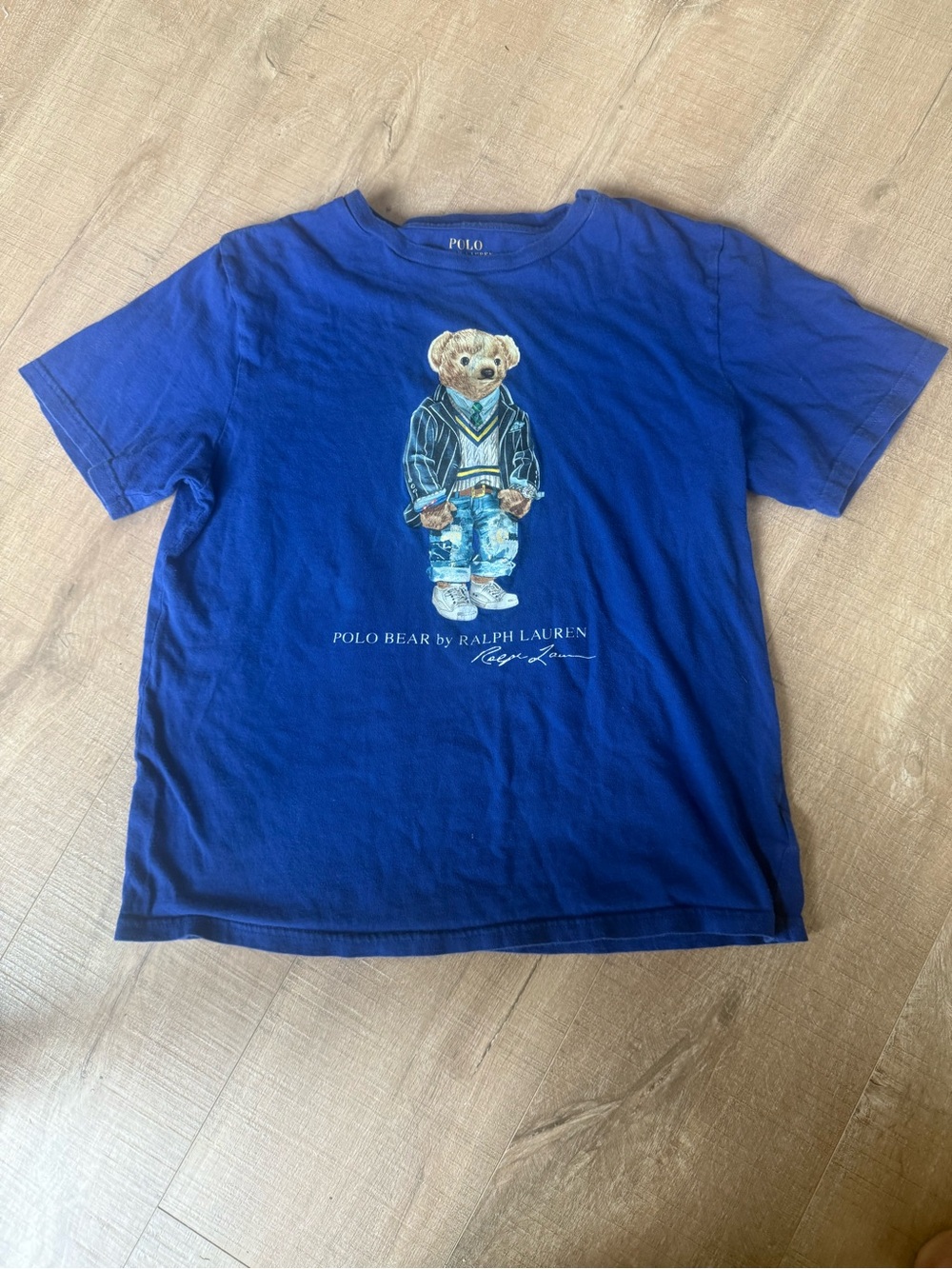 Polo by Ralph Lauren Royal Blue Polo Bear Tee